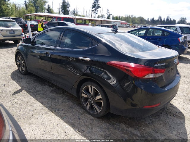 Hyundai Elantra Limited 2014 5NPDH4AE4EH545415 Image 3