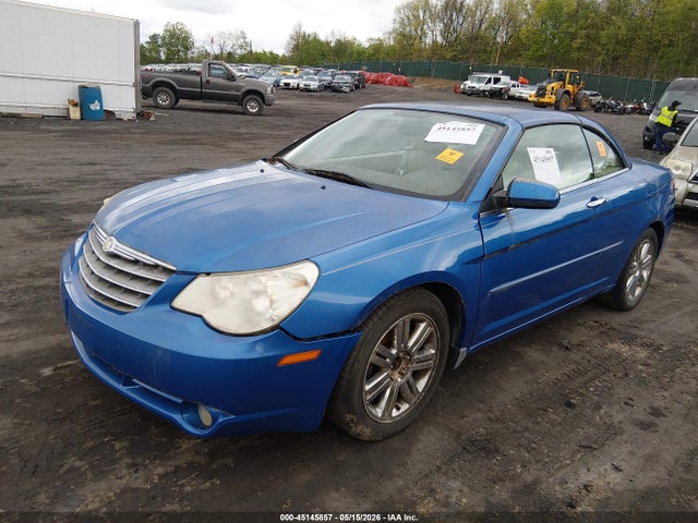 2008 Chrysler Sebring Limited მანქანა იყიდება აუქციონზე, vin: 1C3LC65MX8N124928, აუქციონის ნომერი: 45145857