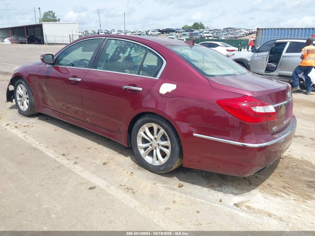 45145954 :رقم المزاد ، KMHGC4DD5DU232405 vin ، 2013 Hyundai Genesis 3.8 مزاد بيع
