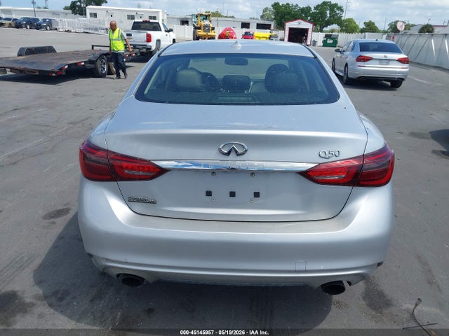 45145957 :رقم المزاد ، JN1EV7AP2LM206299 vin ، 2020 Infiniti Q50 Luxe مزاد بيع