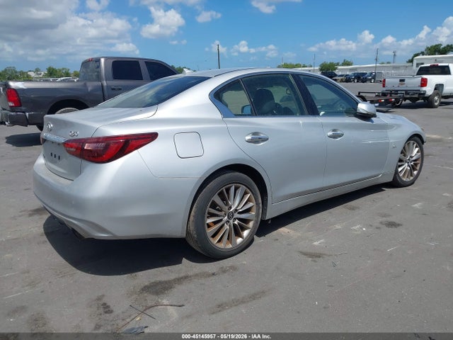 45145957 :رقم المزاد ، JN1EV7AP2LM206299 vin ، 2020 Infiniti Q50 Luxe مزاد بيع
