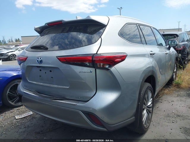 5TDEBRCH3MS016377 Toyota Highlander Hybrid Platinum