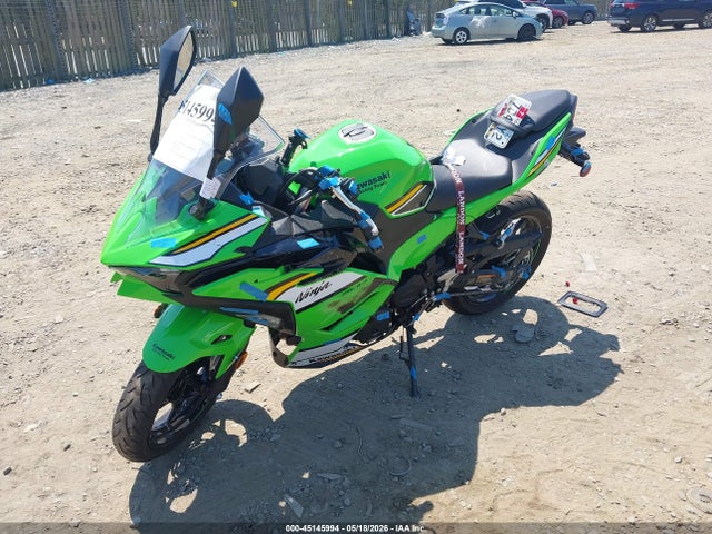 2025 Kawasaki Ex500 A/b მანქანა იყიდება აუქციონზე, vin: ML5EXGJ1XSDA56358, აუქციონის ნომერი: 45145994