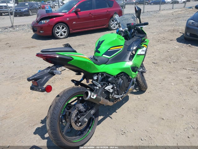 2025 Kawasaki Ex500 A/b მანქანა იყიდება აუქციონზე, vin: ML5EXGJ1XSDA56358, აუქციონის ნომერი: 45145994