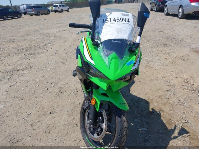 2025 Kawasaki Ex500 A/b მანქანა იყიდება აუქციონზე, vin: ML5EXGJ1XSDA56358, აუქციონის ნომერი: 45145994