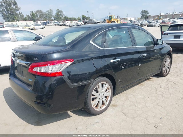 45145998 :رقم المزاد ، 3N1AB7AP1EY216121 vin ، 2014 Nissan Sentra Sl مزاد بيع