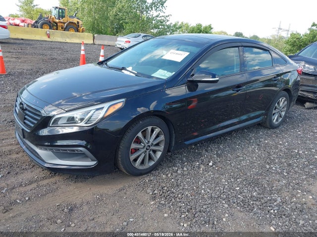 2016 Hyundai Sonata Limited მანქანა იყიდება აუქციონზე, vin: 5NPE34AF5GH389996, აუქციონის ნომერი: 45146017