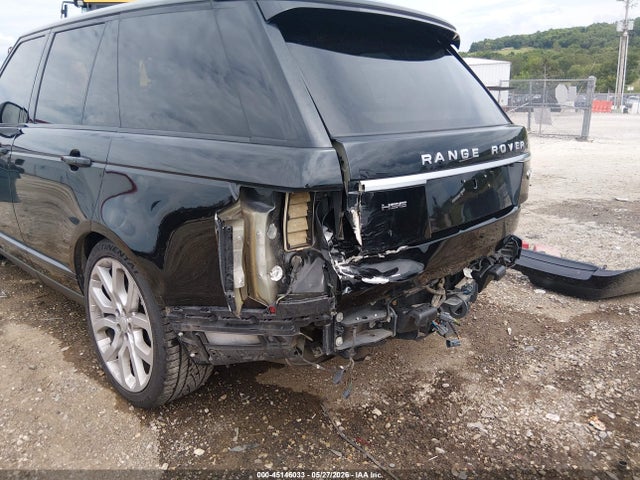 2018 Land Rover Range Rover 3.0l V6 Supercharged Hse მანქანა იყიდება აუქციონზე, vin: SALGS2SV7JA516101, აუქციონის ნომერი: 45146033