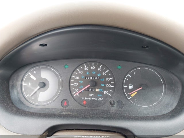 45146103 :رقم المزاد ، 1Y1SK5263SZ000036 vin ، 1995 Geo Prizm Lsi مزاد بيع