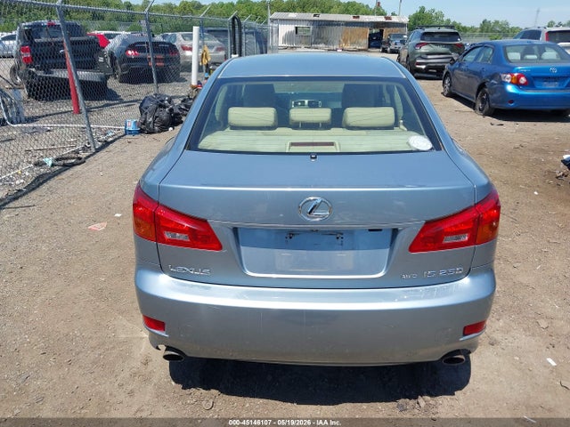 Aukcja sprzedaży 2006 Lexus Is 250, vin: JTHCK262565004437, numer aukcji: 45146107