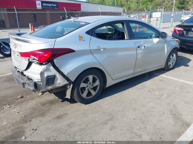 2015 Hyundai Elantra Se მანქანა იყიდება აუქციონზე, vin: 5NPDH4AE6FH651916, აუქციონის ნომერი: 45146122
