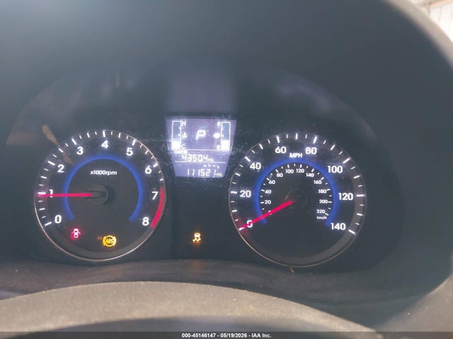 45146147 :رقم المزاد ، KMHCT4AE5HU353257 vin ، 2017 Hyundai Accent Se مزاد بيع
