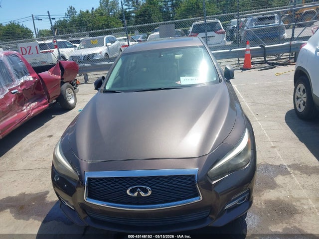 45146152 :رقم المزاد ، JN1AV7AR4EM701185 vin ، 2014 Infiniti Q50 Hybrid Premium مزاد بيع