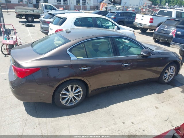 45146152 :رقم المزاد ، JN1AV7AR4EM701185 vin ، 2014 Infiniti Q50 Hybrid Premium مزاد بيع