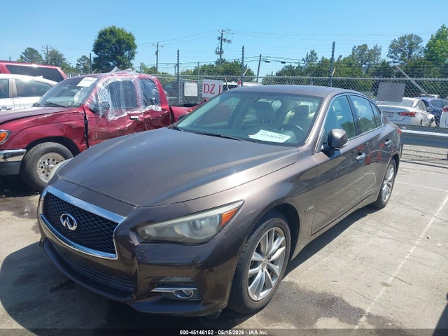 45146152 :رقم المزاد ، JN1AV7AR4EM701185 vin ، 2014 Infiniti Q50 Hybrid Premium مزاد بيع