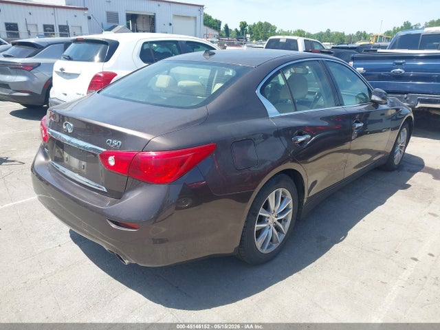 45146152 :رقم المزاد ، JN1AV7AR4EM701185 vin ، 2014 Infiniti Q50 Hybrid Premium مزاد بيع