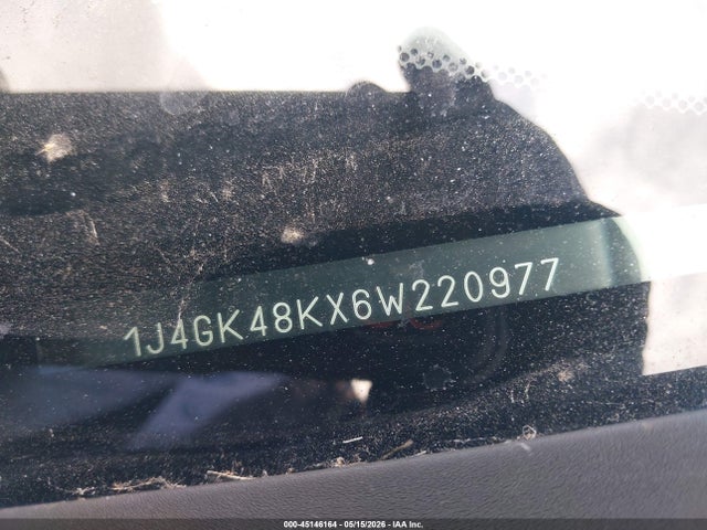 Продаж на аукціоні авто 2006 Jeep Liberty Sport, vin: 1J4GK48KX6W220977, номер лоту: 45146164
