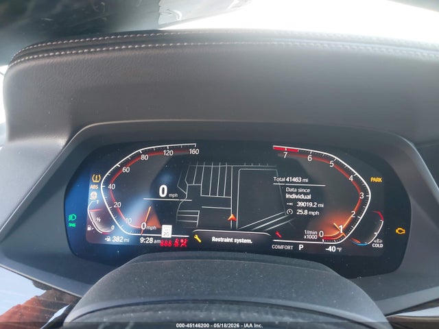 2020 Bmw X7 Xdrive40i მანქანა იყიდება აუქციონზე, vin: 5UXCW2C0XL9C87013, აუქციონის ნომერი: 45146200