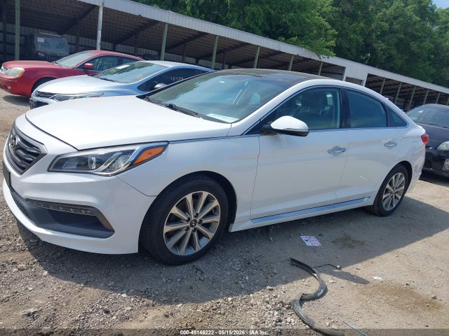 2016 Hyundai Sonata Limited მანქანა იყიდება აუქციონზე, vin: 5NPE34AF1GH295937, აუქციონის ნომერი: 45146222