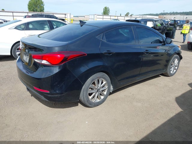 5NPDH4AE8FH617833 Hyundai ELANTRA SE