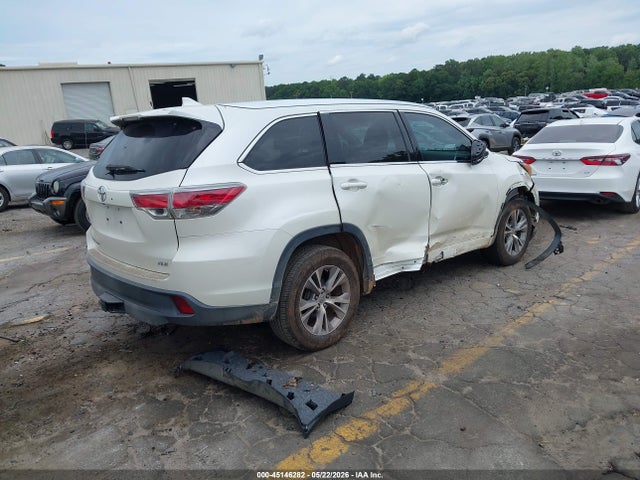 2014 Toyota Highlander Xle V6 მანქანა იყიდება აუქციონზე, vin: 5TDKKRFH1ES017379, აუქციონის ნომერი: 45146282