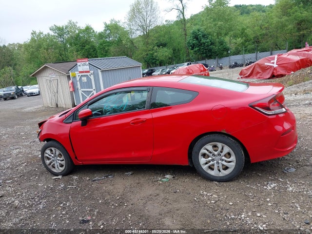 2014 Honda Civic Lx მანქანა იყიდება აუქციონზე, vin: 2HGFG3B51EH507249, აუქციონის ნომერი: 45146301