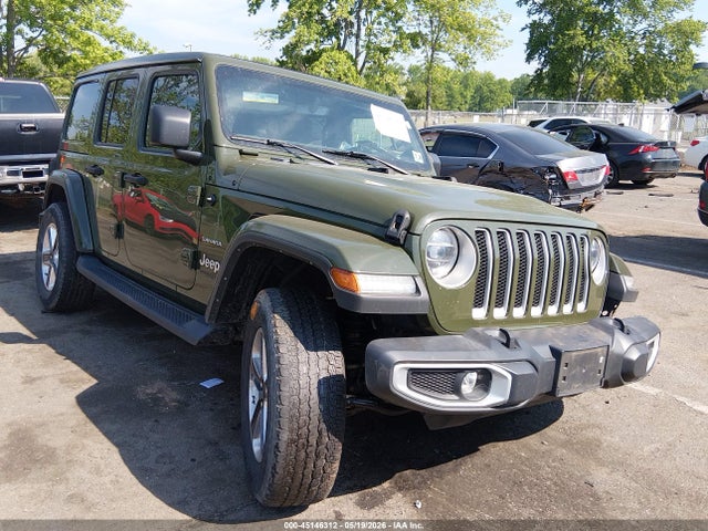2021 Jeep Wrangler Unlimited Sahara 4x4 მანქანა იყიდება აუქციონზე, vin: 1C4HJXEG7MW762047, აუქციონის ნომერი: 45146312