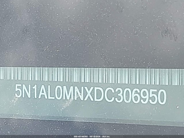 Продажа на аукционе авто 2013 Infiniti Jx35, vin: 5N1AL0MNXDC306950, номер лота: 45146365