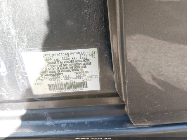 Aukcja sprzedaży 2009 Nissan Sentra 2.0s, vin: 3N1AB61E59L656628, numer aukcji: 45146405