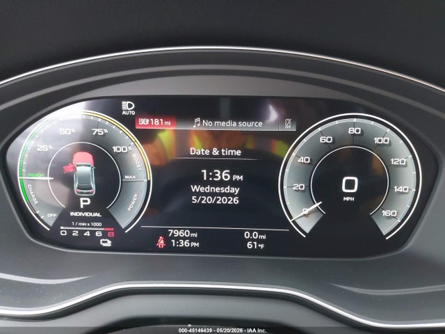 Продаж на аукціоні авто 2024 Audi Q5 Premium Plus 55 Tfsi E S Line Quattro S Tronic, vin: WA1E2AFY4R2126280, номер лоту: 45146439