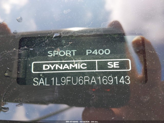 SAL1L9FU6RA169143 Land Rover Range Rover Sport Dynamic Se