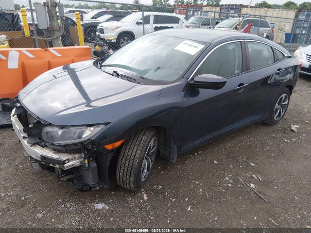 45146486 :رقم المزاد ، 19XFC2F69KE001392 vin ، 2019 Honda Civic Lx مزاد بيع