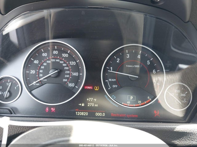 2015 Bmw 335i მანქანა იყიდება აუქციონზე, vin: WBA3A9G51FNT09422, აუქციონის ნომერი: 45146512
