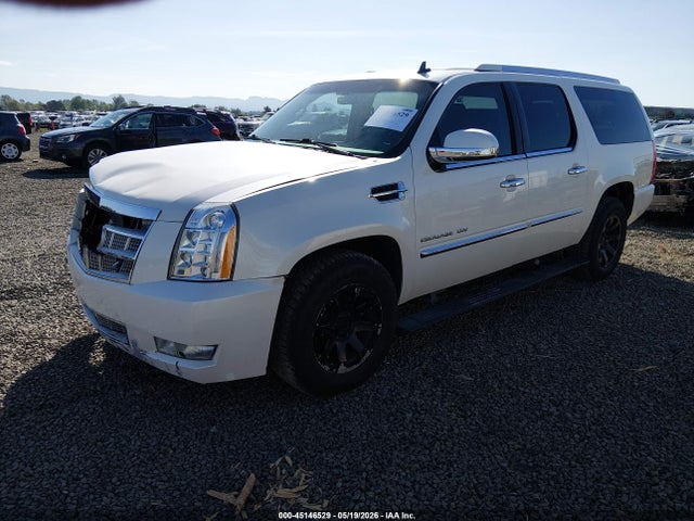 45146529 :رقم المزاد ، 1GYS4KEF4ER172633 vin ، 2014 Cadillac Escalade Esv Platinum Edition مزاد بيع