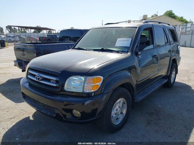 Aukcja sprzedaży 2002 Toyota Sequoia Limited V8, vin: 5TDZT38A82S105818, numer aukcji: 45146582