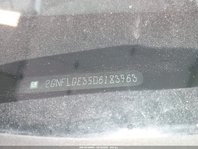 Aukcja sprzedaży 2013 Chevrolet Equinox Ltz, vin: 2GNFLGE35D6183963, numer aukcji: 45146594