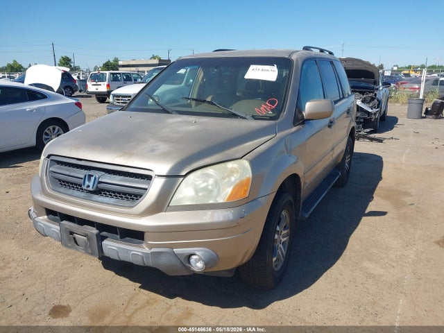 45146636 :رقم المزاد ، 2HKYF18594H595432 vin ، 2004 Honda Pilot Ex-l مزاد بيع