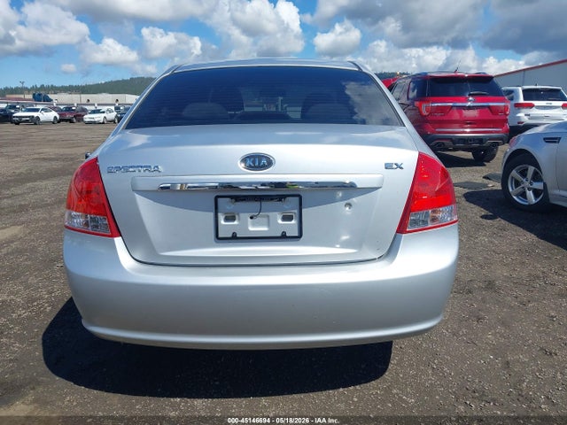 45146694 :رقم المزاد ، KNAFE222395661766 vin ، 2009 Kia Spectra Ex مزاد بيع