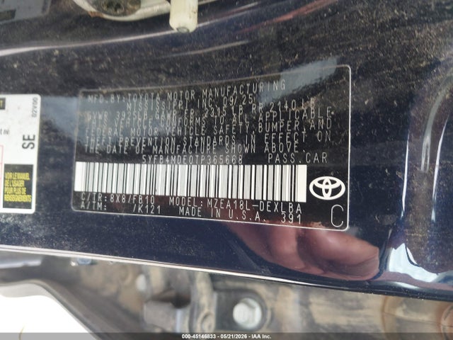 Toyota COROLLA LE 2026 5YFB4MDE0TP365668 Image 9