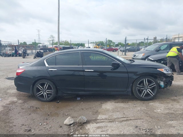 45146879 :رقم المزاد ، 1HGCR2F63GA059950 vin ، 2016 Honda Accord Sport مزاد بيع