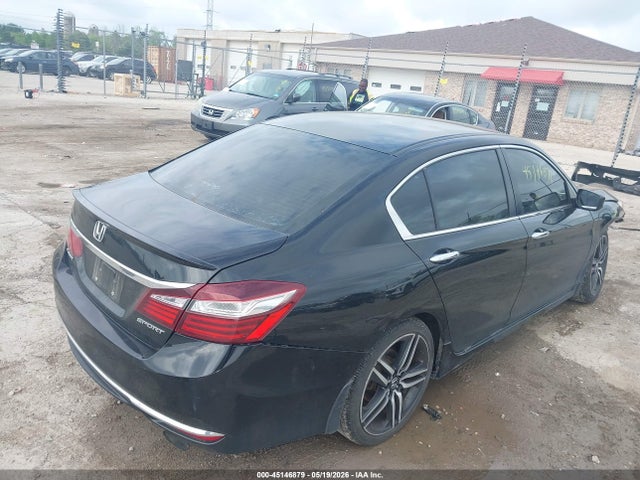 45146879 :رقم المزاد ، 1HGCR2F63GA059950 vin ، 2016 Honda Accord Sport مزاد بيع