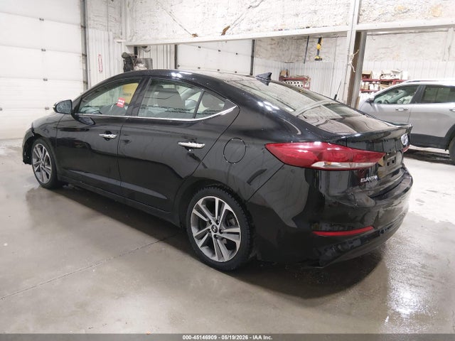Продаж на аукціоні авто 2017 Hyundai Elantra Limited, vin: 5NPD84LF5HH043328, номер лоту: 45146909