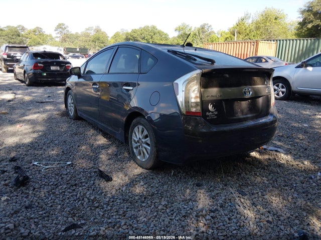 2013 Toyota Prius Plug-in Advanced მანქანა იყიდება აუქციონზე, vin: JTDKN3DP0D3036312, აუქციონის ნომერი: 45146969