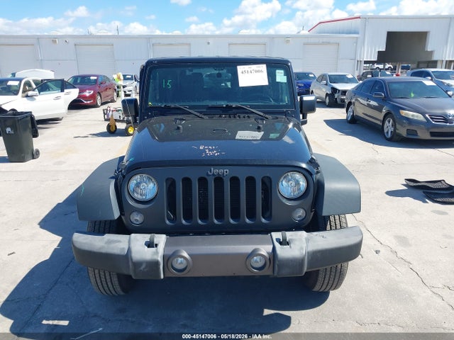 2016 Jeep Wrangler Black Bear მანქანა იყიდება აუქციონზე, vin: 1C4AJWAG9GL187568, აუქციონის ნომერი: 45147006