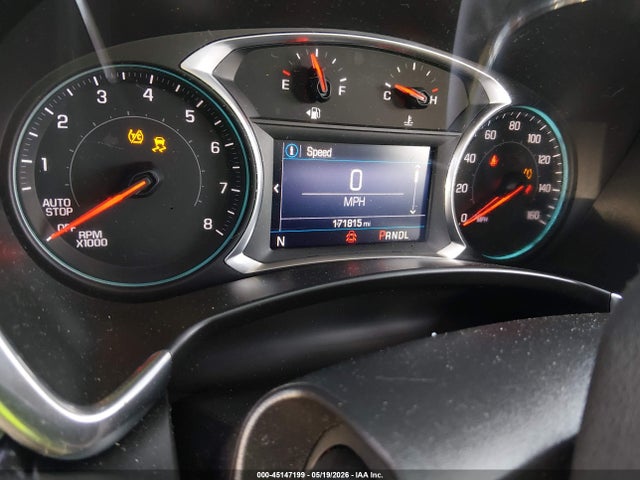 Aukcja sprzedaży 2019 Chevrolet Equinox Lt, vin: 2GNAXUEV2K6115180, numer aukcji: 45147199