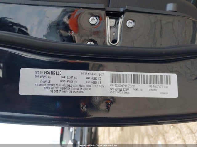 Продажа на аукционе авто 2017 Dodge Charger Police Awd, vin: 2C3CDXKT9HH559737, номер лота: 45147261