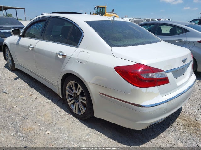 2012 Hyundai Genesis 4.6 მანქანა იყიდება აუქციონზე, vin: KMHGC4DFXCU171648, აუქციონის ნომერი: 45147279