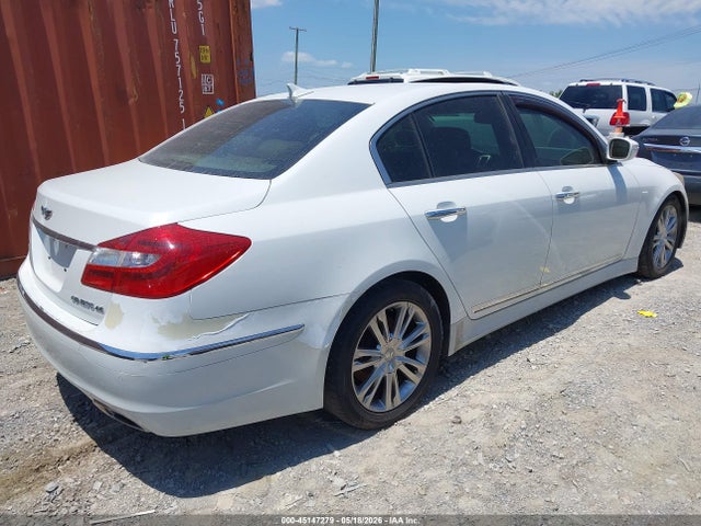 2012 Hyundai Genesis 4.6 მანქანა იყიდება აუქციონზე, vin: KMHGC4DFXCU171648, აუქციონის ნომერი: 45147279