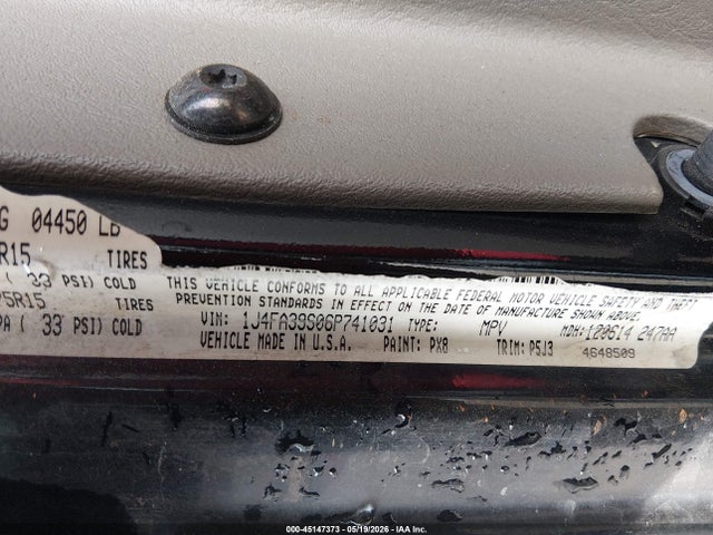 Продаж на аукціоні авто 2006 Jeep Wrangler X, vin: 1J4FA39S06P741031, номер лоту: 45147373