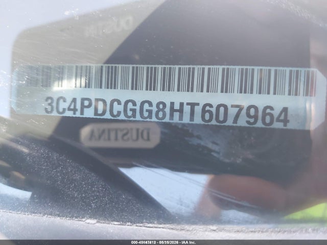 45147412 :رقم المزاد ، 3C4PDCGG8HT607964 vin ، 2017 Dodge Journey Crossroad Plus مزاد بيع